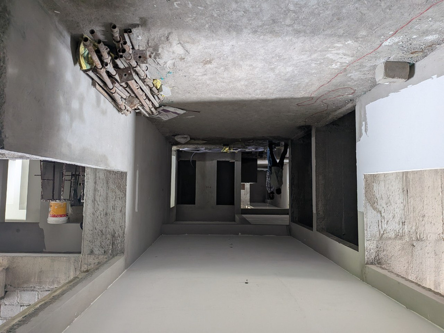 Common area finishing work in Tower B